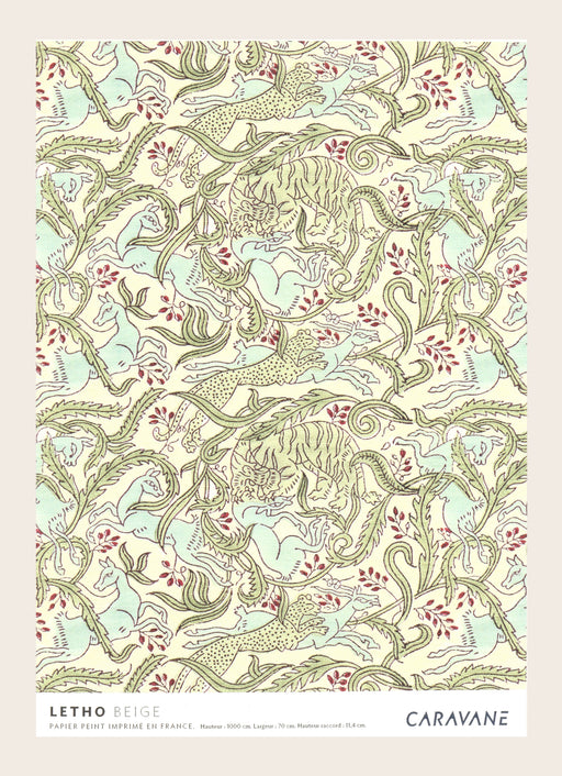 Papier Peint Letho beige