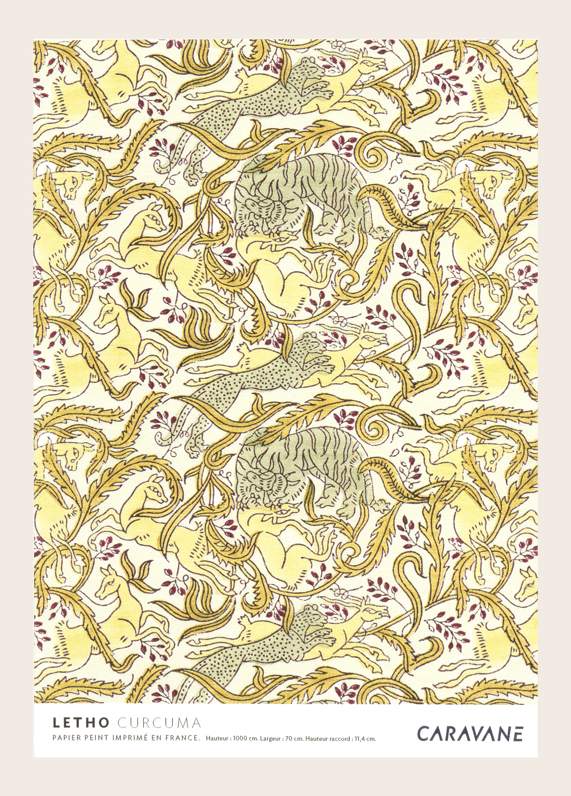 Wallpaper Letho Curcuma