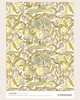 Wallpaper Letho Curcuma