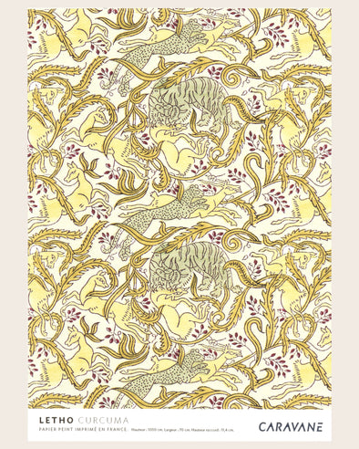 Wallpaper Letho Curcuma