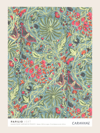 Papier Peint Papilio vert