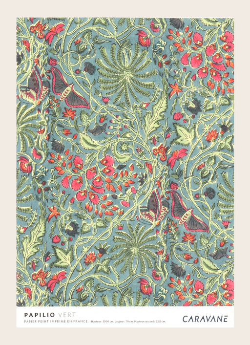Papier Peint Papilio vert