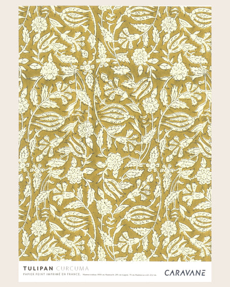 Wallpaper Tulipan Curcuma