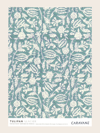 Papier Peint Tulipan Glacier