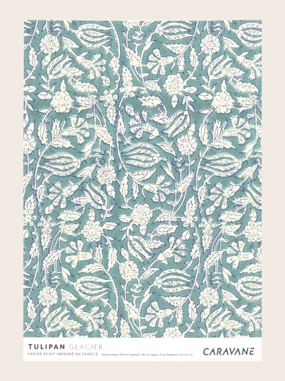Papier Peint Tulipan Glacier