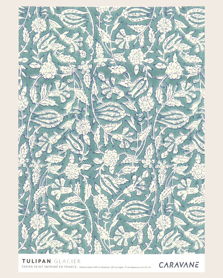 Wallpaper Tulipan Glacier