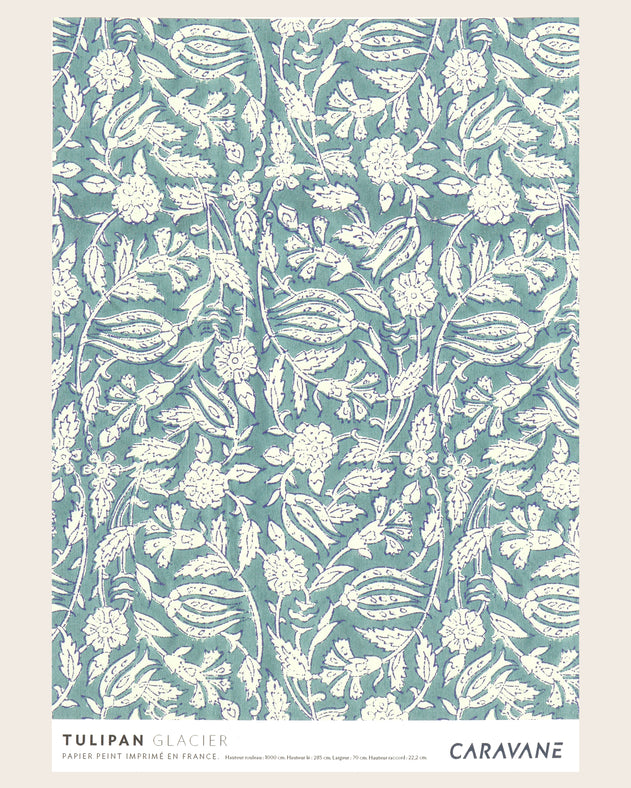 Wallpaper Tulipan Glacier