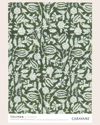 Wallpaper Tulipan Laurier