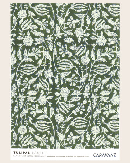 Wallpaper Tulipan Laurier