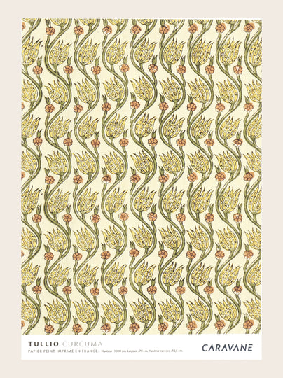 Papier Peint Tullio curcuma