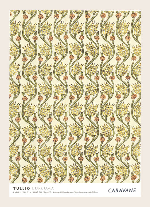 Papier Peint Tullio curcuma