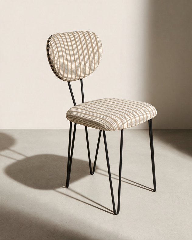 Phylo Trombone Chair Ecru