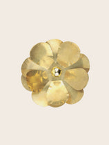 Applique Cosmos en forme de fleur en laiton doré