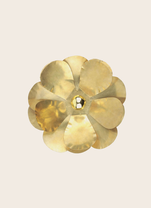 Applique Cosmos en forme de fleur en laiton doré