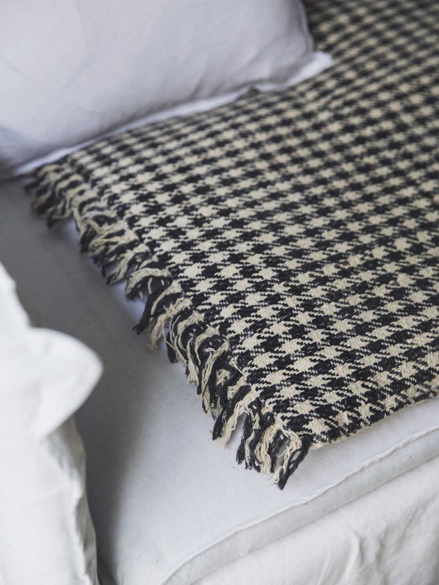 Sofa cover pied de poule