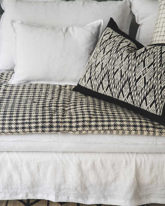 Sofa cover pied de poule