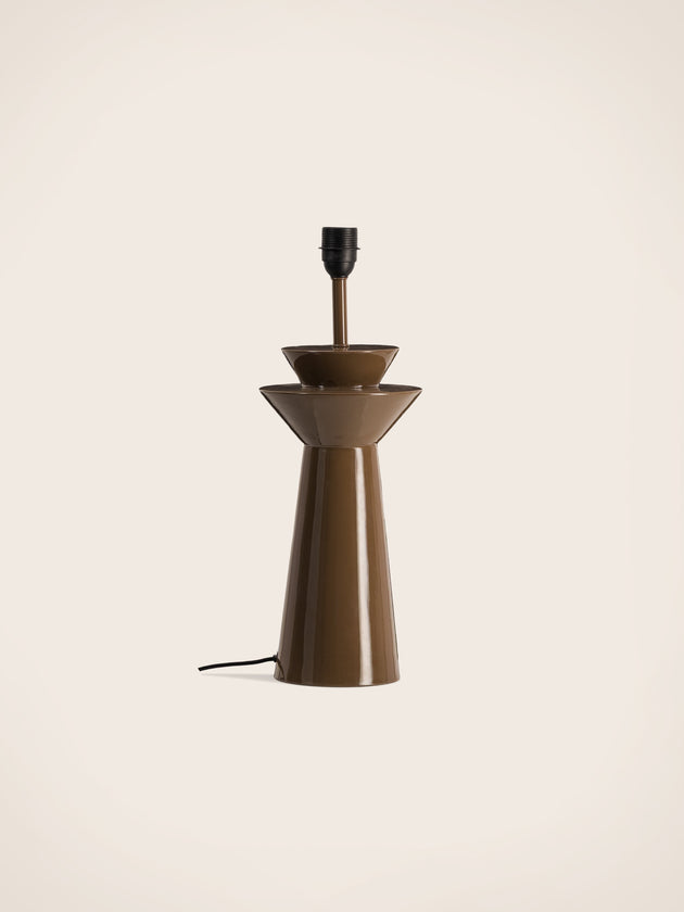 Pied de lampe laqué Rosha