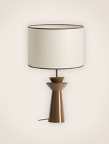 Lampe à poser Léo Rosha laqué