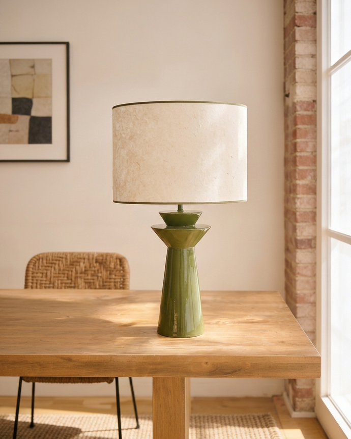 Rosha Leo Table Lamp Mousse