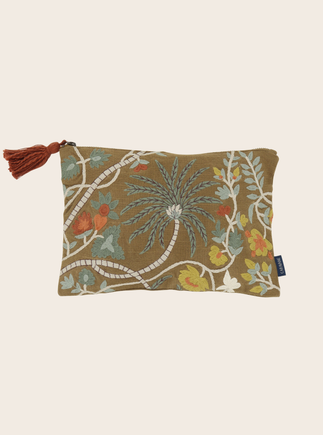 Pochette brodée Papilio