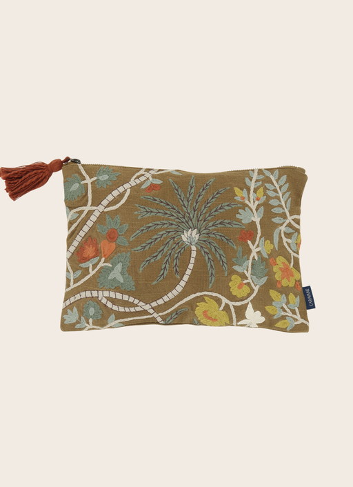 Pochette brodée Papilio