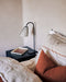 Abat jour pour lampe de chevet noir et blanc