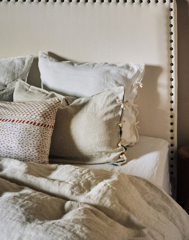 Parure de lit Selena - Ciment