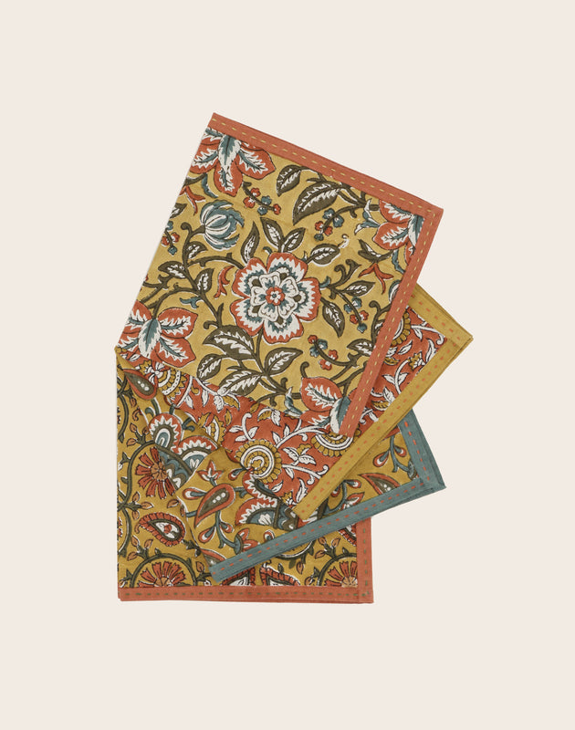 Set de 4 serviettes Bageecha