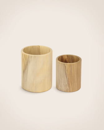 Set de 2 mortiers Bergaya
