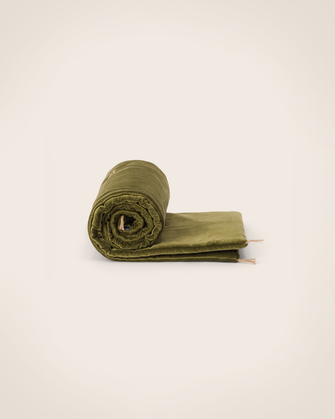 Washed velvet sofa cover