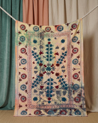 Suzani Albatre Handcrafted Piece