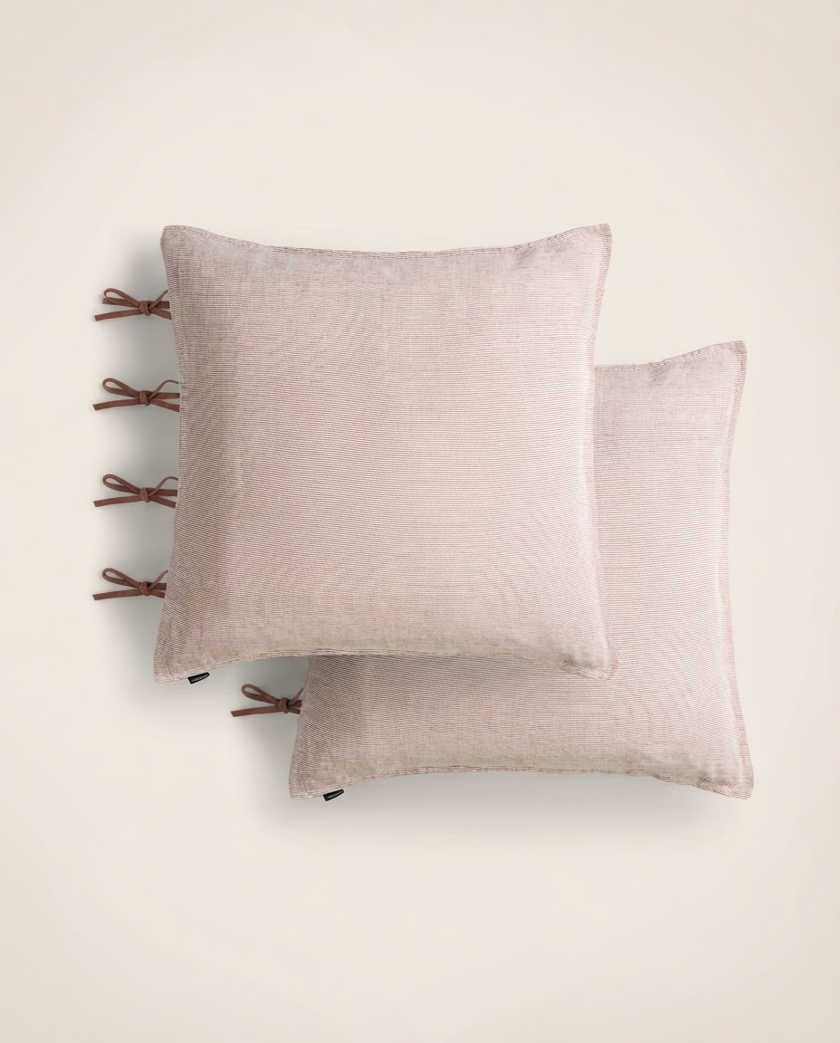 Set of 2 Fil à fil pillowcases
