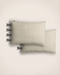 Set of 2 Fil à fil pillowcases
