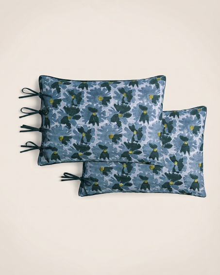 Set de 2 taies d'oreiller Peonia