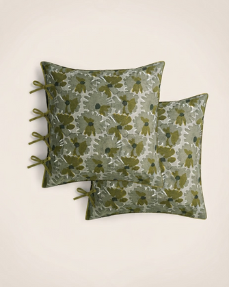 Set of 2 Peonia pillowcases