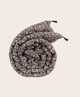 Courtepointe Tulipan en coton avec pompons signature 