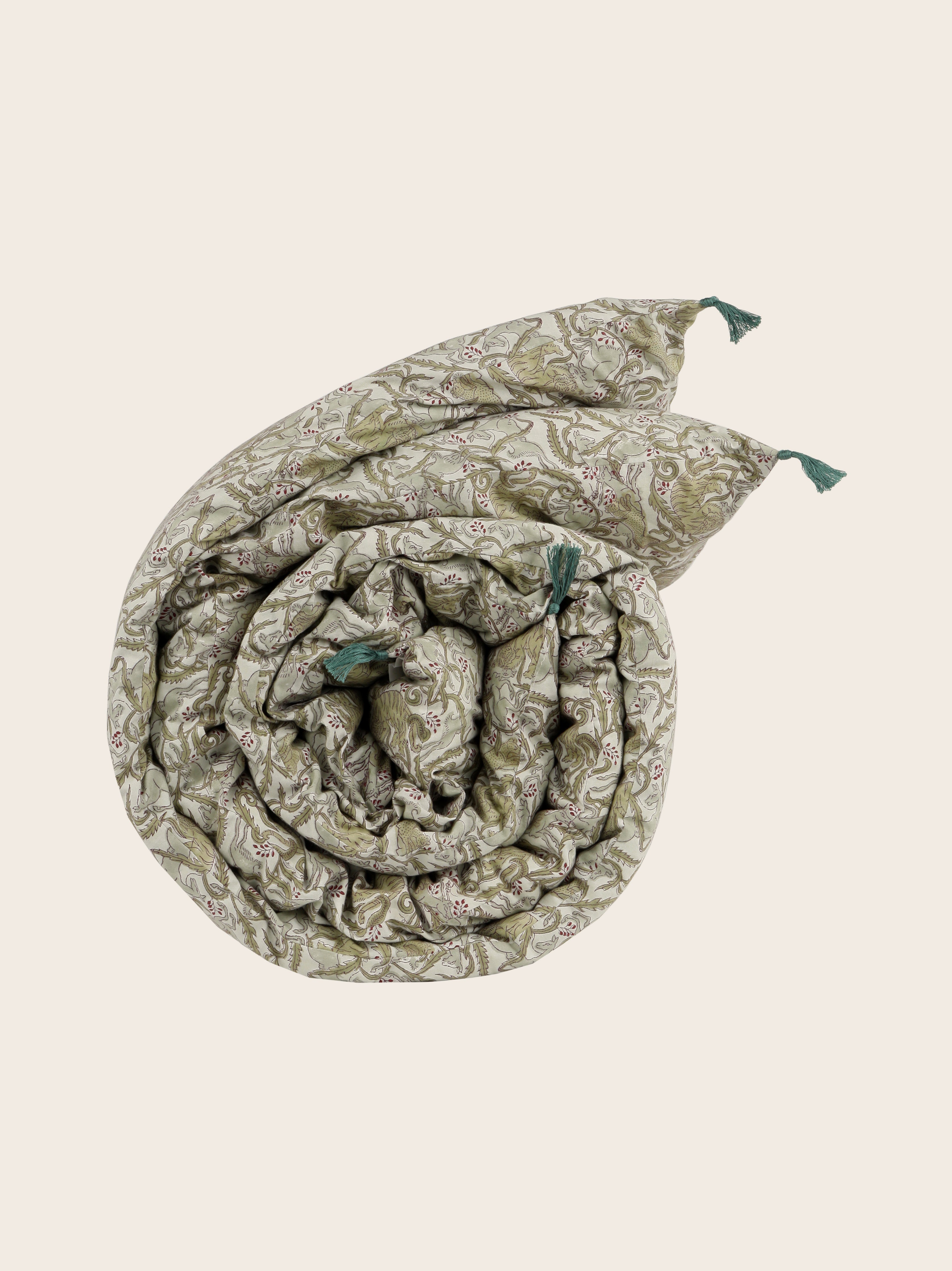 Courtepointe Letho en coton pour le lit 