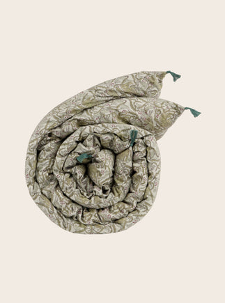 Courtepointe Letho en coton pour le lit 