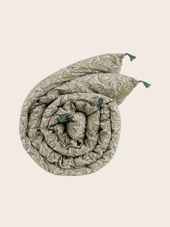 Courtepointe Letho en coton pour le lit 