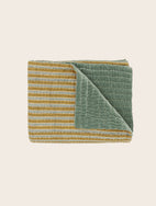 Couvre-lit Raana en coton de velours lavé pour lit