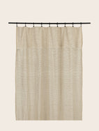 Rideau clair en khadi de coton biologique Arys