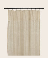 Rideau clair en khadi de coton biologique Arys