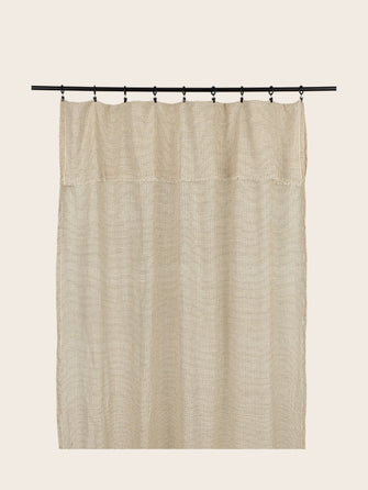 Rideau clair en khadi de coton biologique Arys