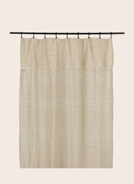 Rideau clair en khadi de coton biologique Arys