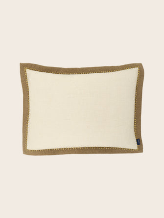 Housse de coussin Khadi Or