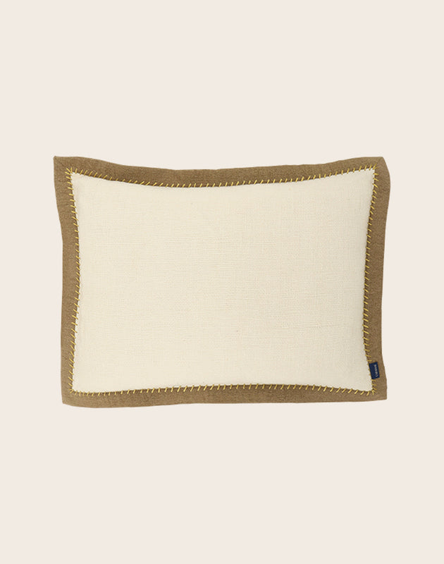 Housse de coussin Khadi Or