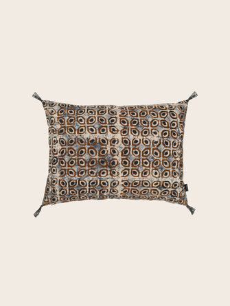 Housse de coussin en coton à motifs Lula