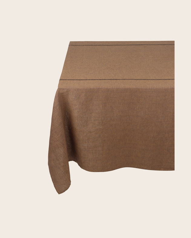 Nappe en lin lavé pour table de salle à manger Noé