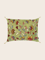 Housse de coussin Kalamkari