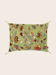 Housse de coussin Kalamkari